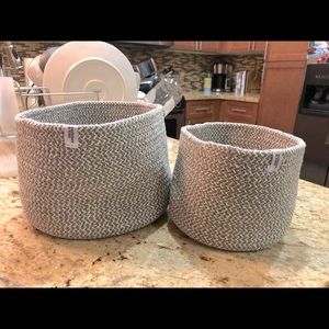 Woven Storage Baskets